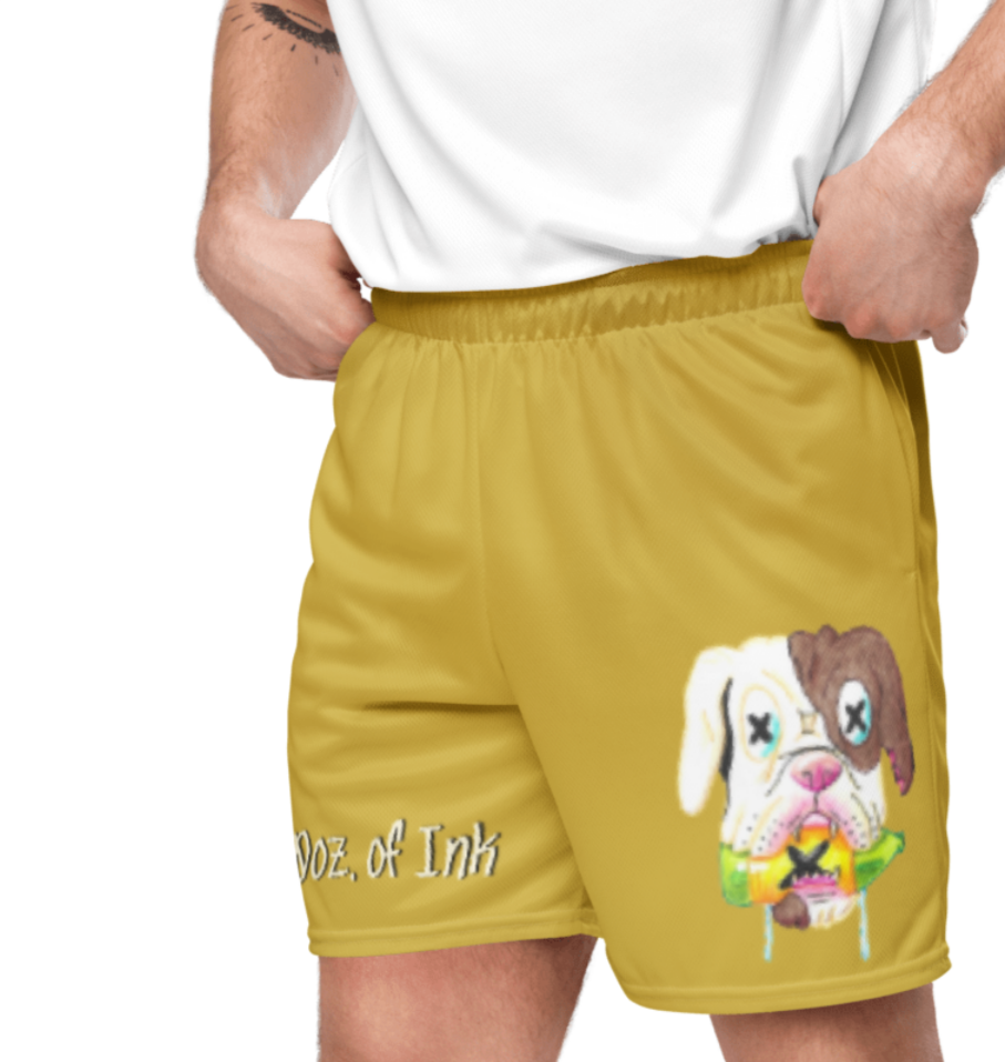 Good boy gold, Unisex mesh shorts