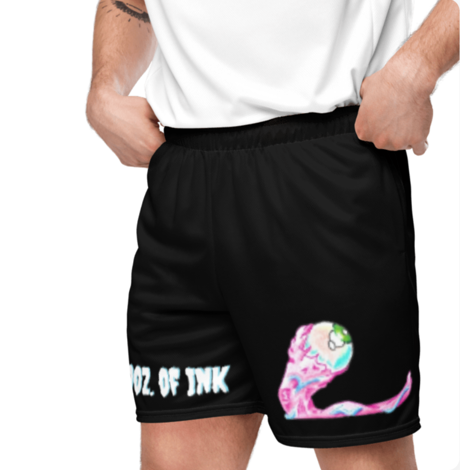 Eye snake, Unisex mesh shorts