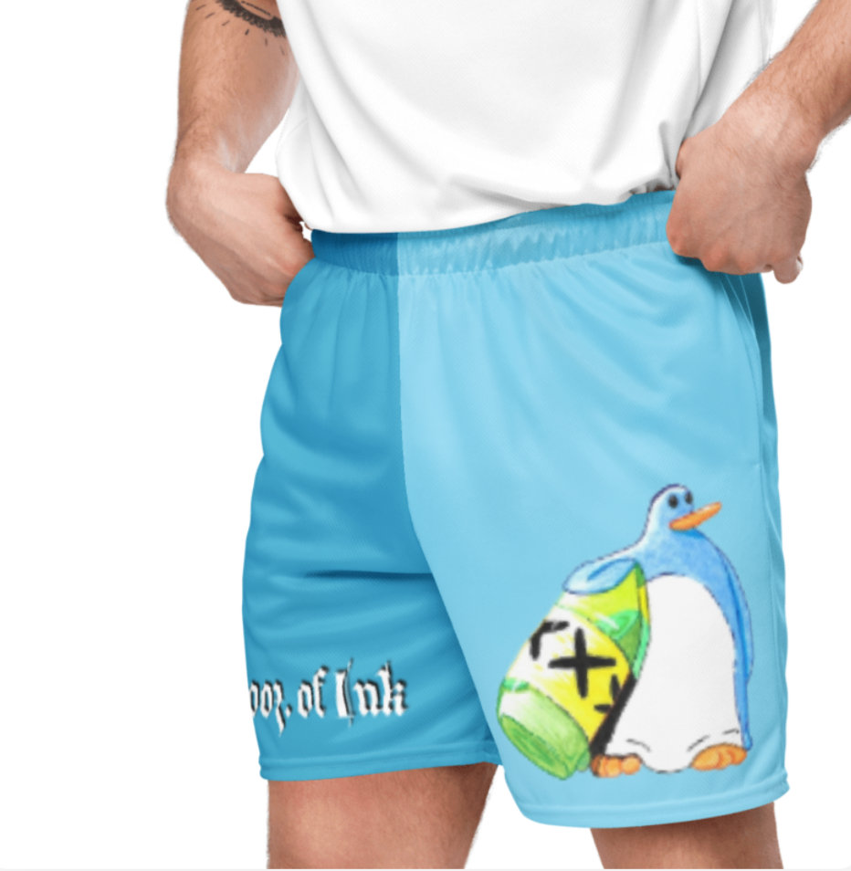 Mr. Bottles, Unisex mesh shorts