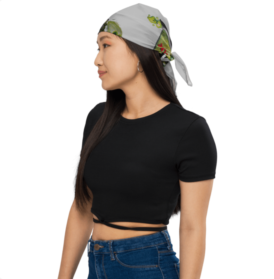 Can o' ghoulie two color, All-over print bandana