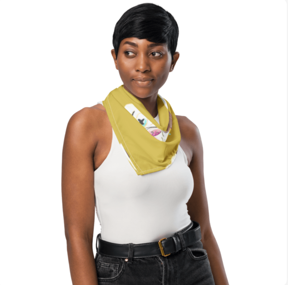Good boy gold, All-over print bandana