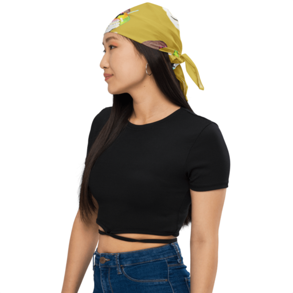 Good boy gold, All-over print bandana