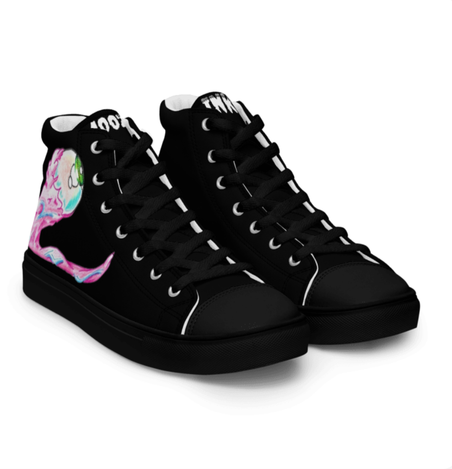 Eye snake, Women’s high top canvas shoes